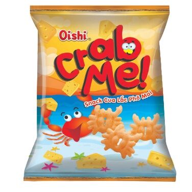 Combo 5 gói snack oishi  to chà bá 68g