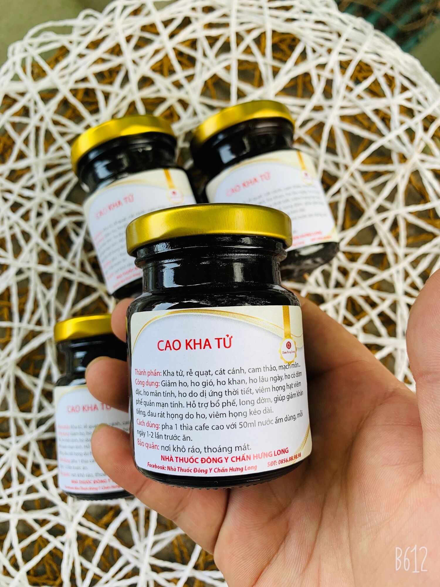 Cao ho kha tử 1 lọ - đông y chấn hưng long