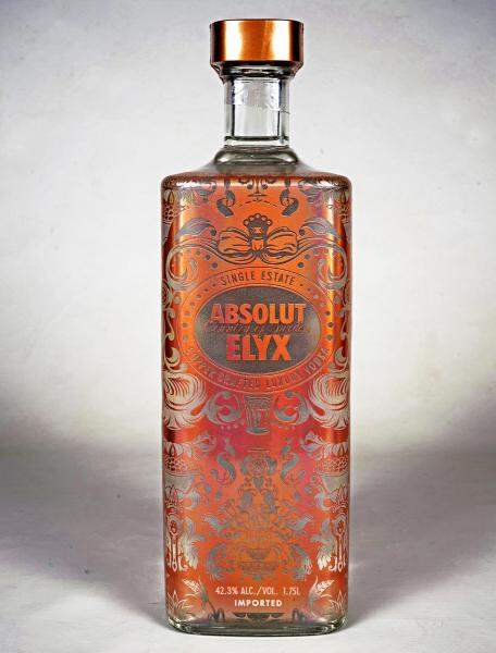 Vỏ Chai Absolut Elyx Thụy Điển Thủy Tinh Cao Cấp.