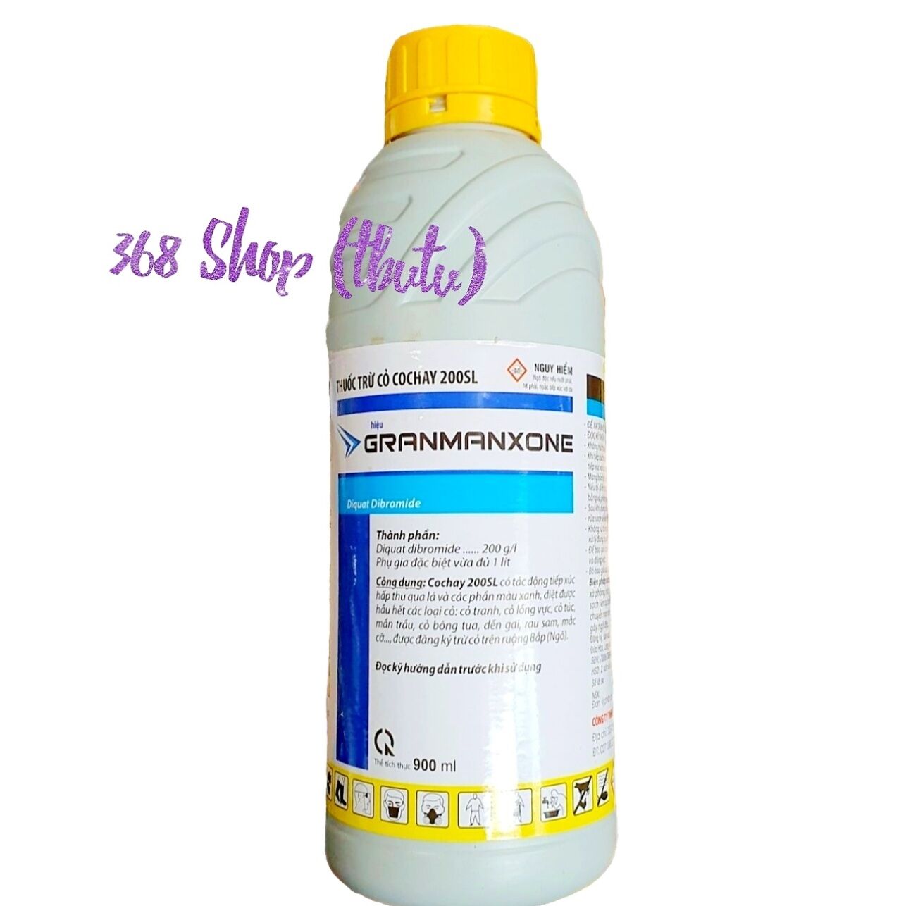 💎 thuốc trừ cỏ cháy nhanh 2 giờ granmanxone 200sl 📛