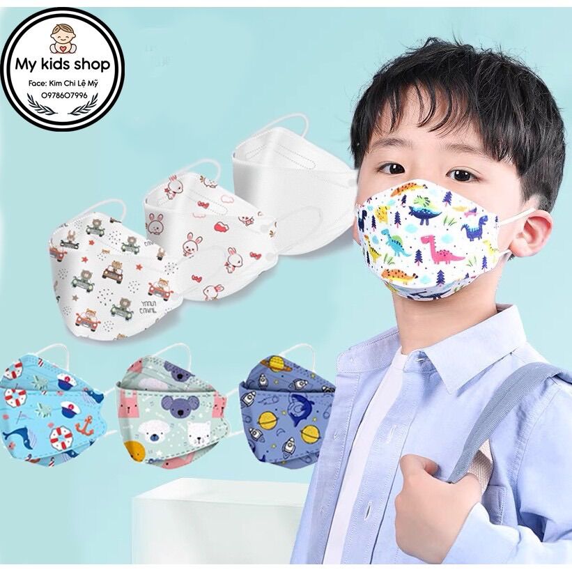 Khẩu trang 4d kf94 em bé