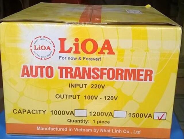 Bộ đổi nguồn Lioa 1500Va-1200Va-1000Va