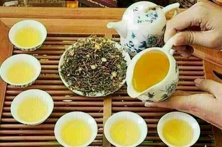1kg trà sơn mật, hồng sâm tây bắc