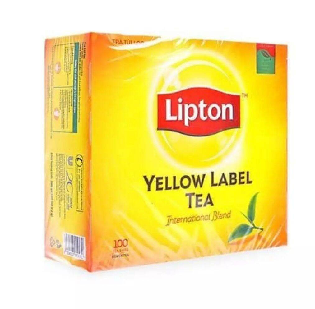 HCM2 hộp trà lipton 100 túi lọc