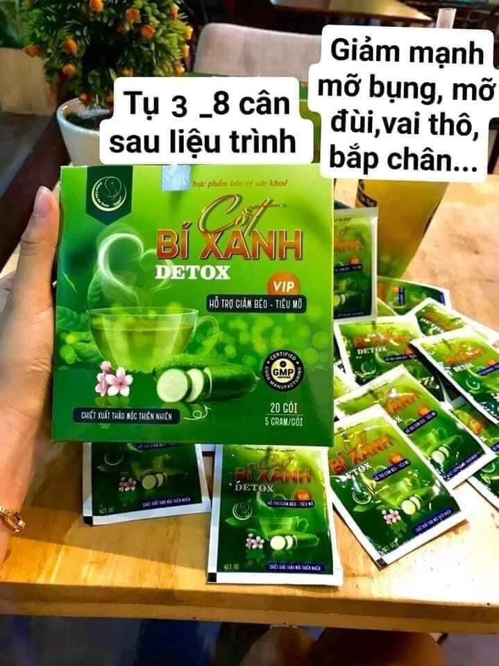 Giảm cân cốt bí xanh