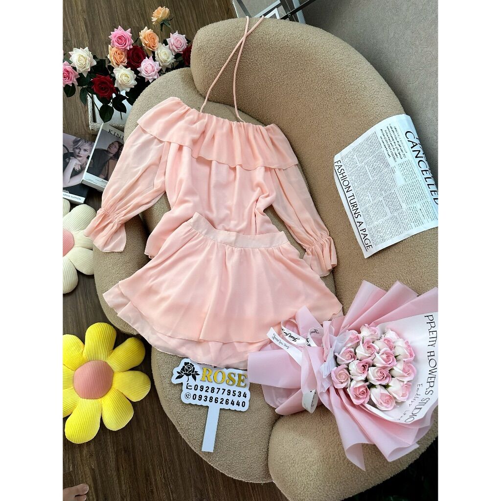 (SẴN) Set trang phục nữ ulzzang áo + chân váy ulzzang