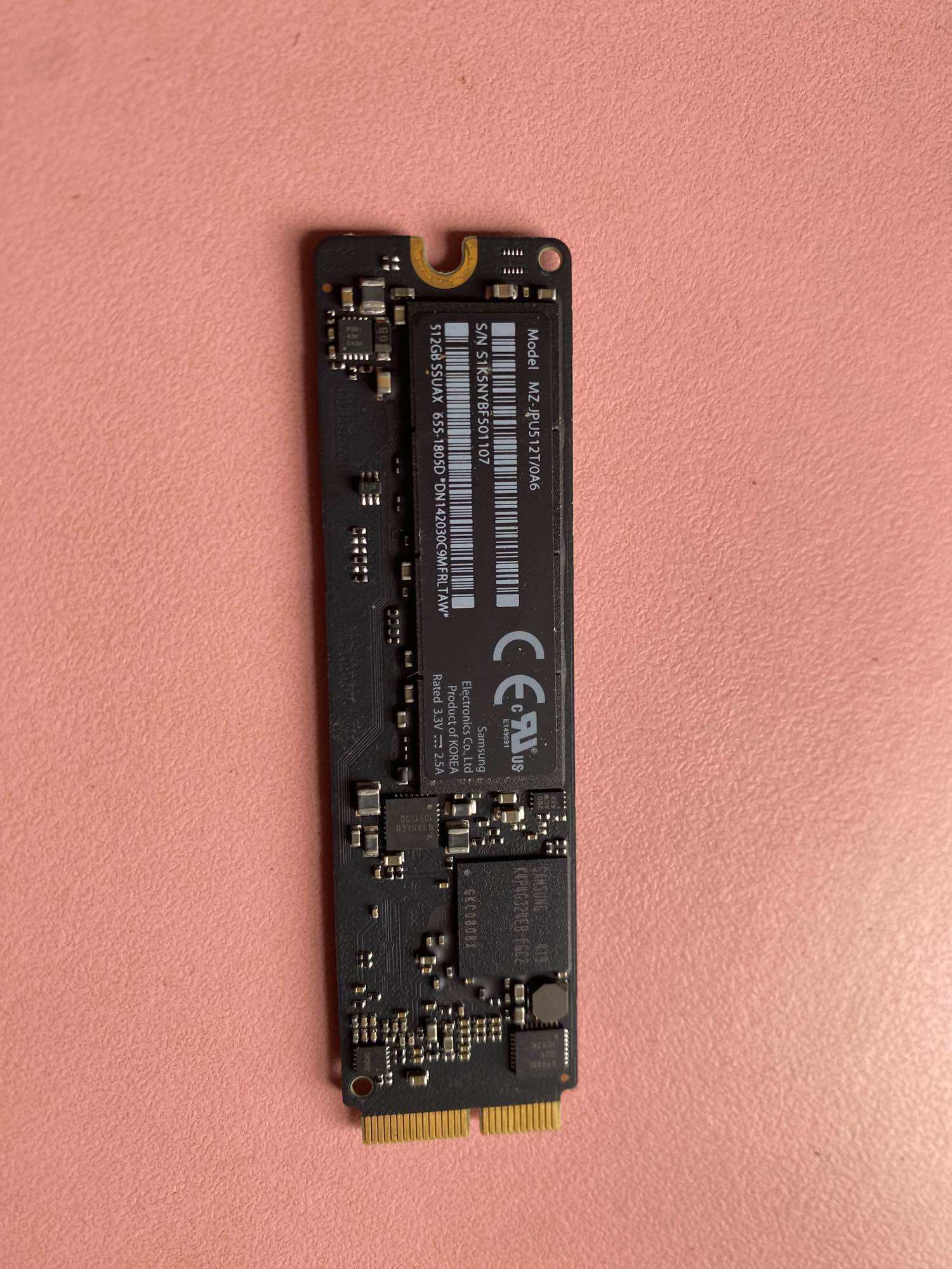 Ổ cứng ssd 512gb tháo máy macb00k lắp được các đời 2013-2015