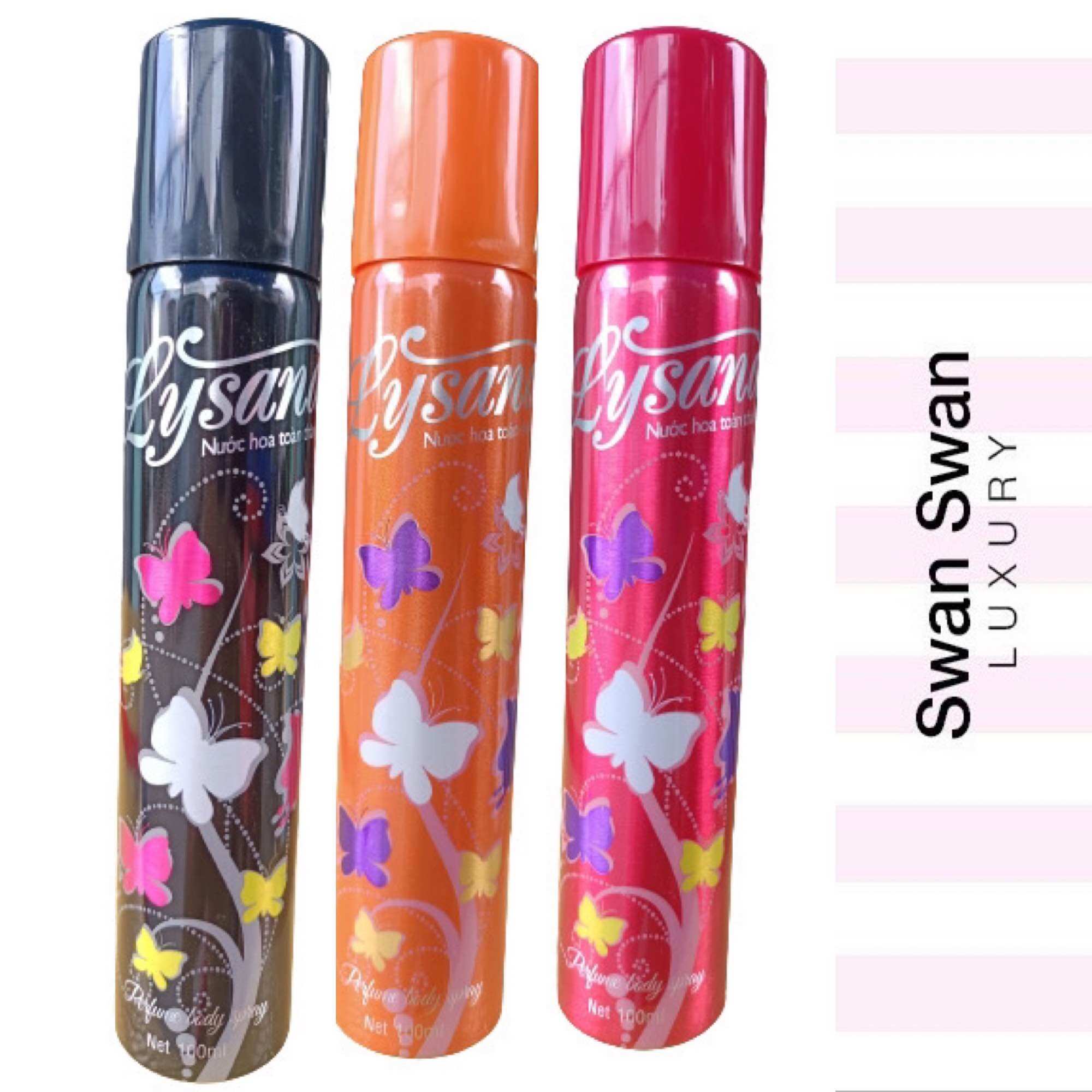 Xịt nước hoa toàn thân lysana 100ml