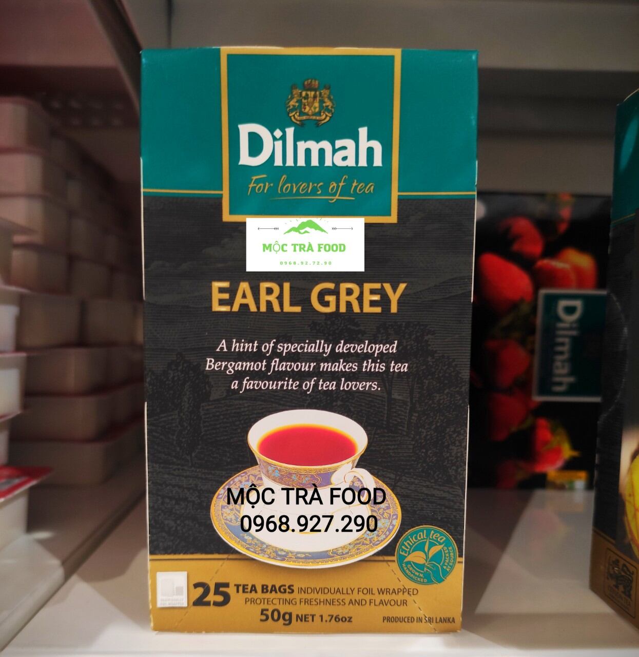 Trà Bá Tước Dilmah Earl Grey MỘC TRÀ FOOD