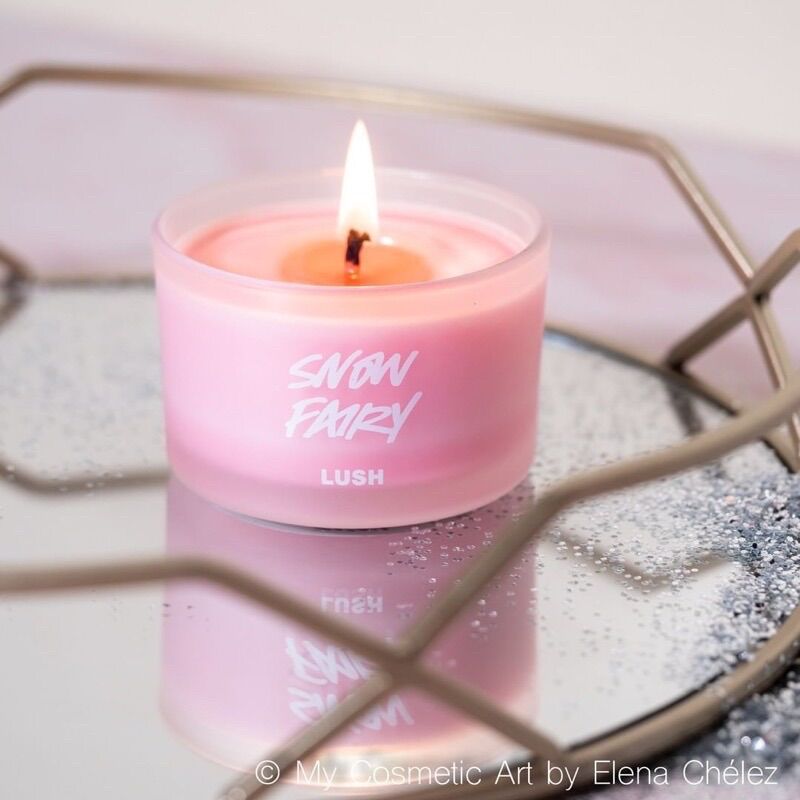 Nến thơm bản đặc biệt LUSH - Snow Fairy Candle