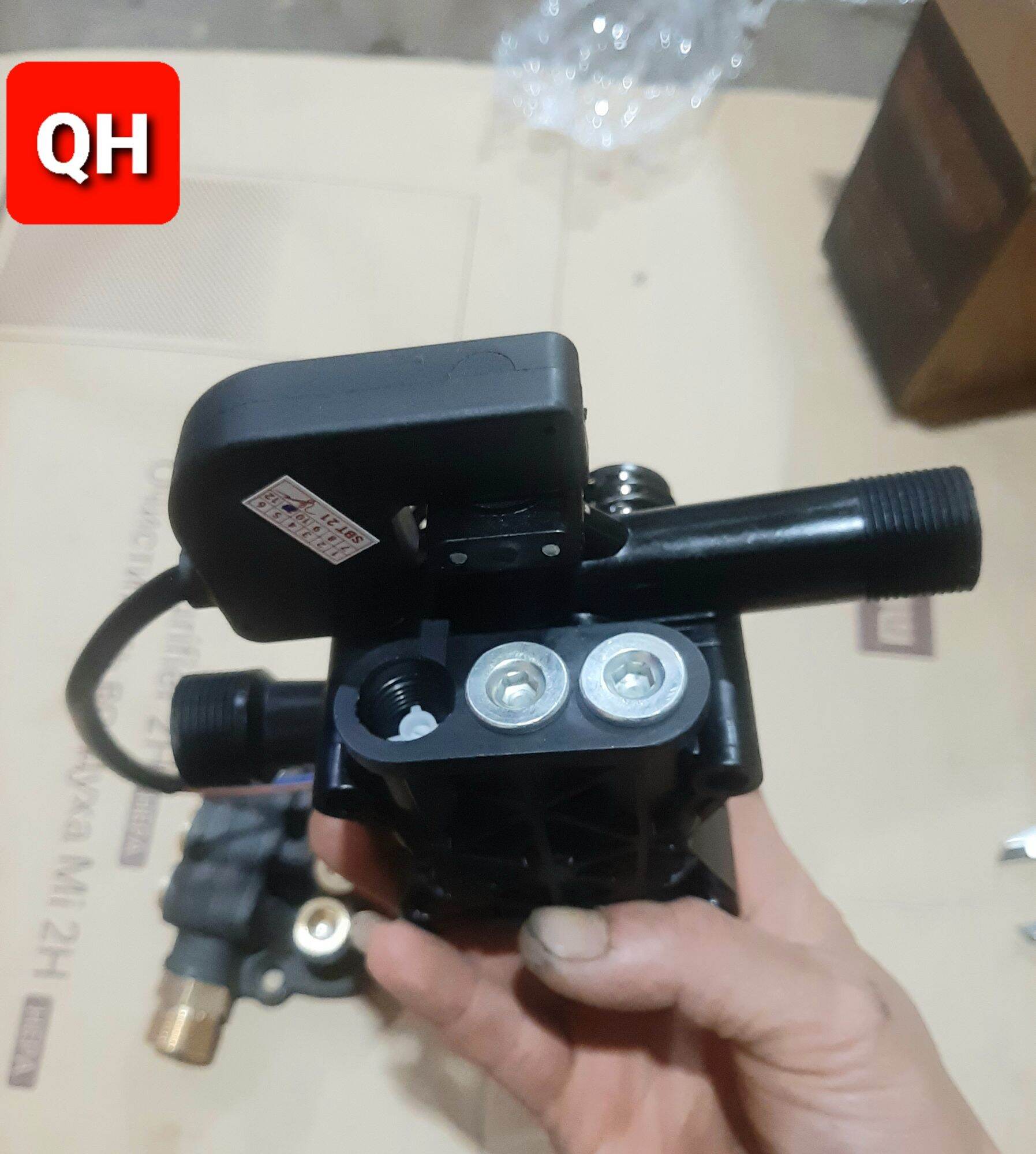 Mini Car Washer Pump Head Set (Note Measurements)