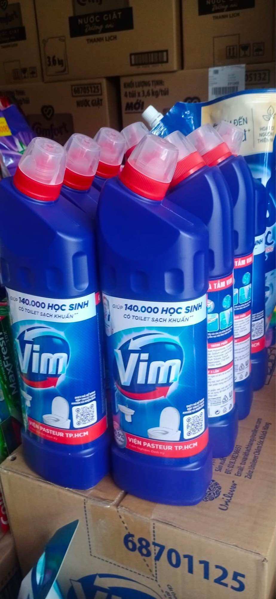 Vim tẩy bồn cầu 880ml