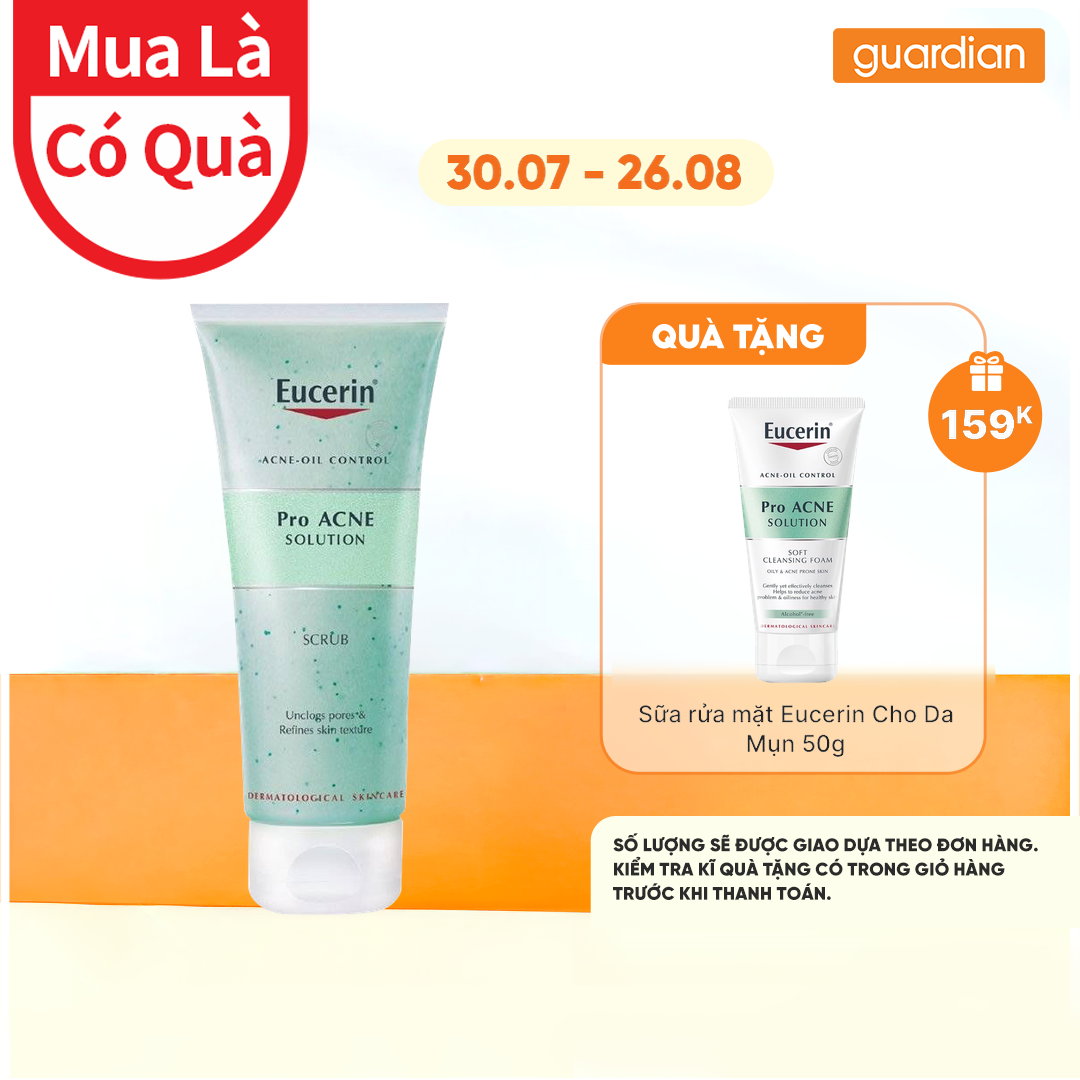 Tẩy Tế Bào Chết Ngăn Ngừa Mụn Eucerin Pro Acne 100ML