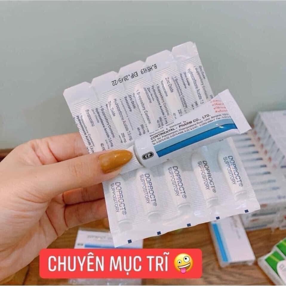 Hộp Trĩ Doproct Thái Lan