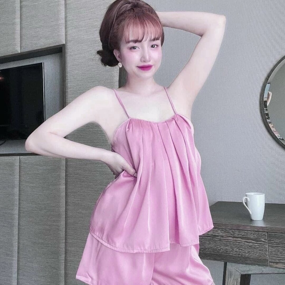 [HCM]Đồ bộ ngủ mặc nhà dễ thương cho nữ - M68