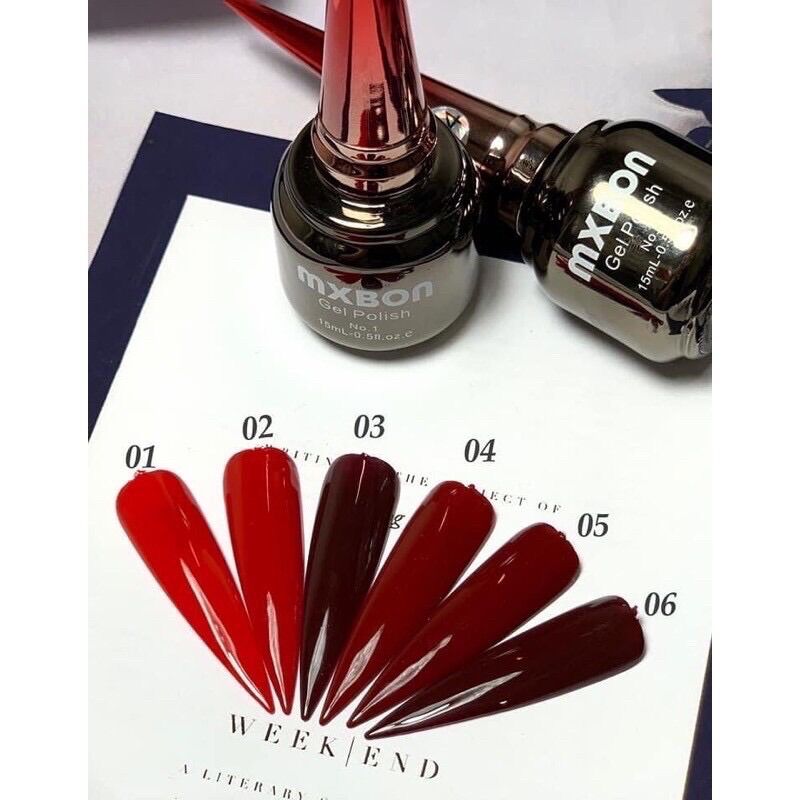 Sơn Gel Đỏ MixBon , Sơn Đỏ Thông Dụng