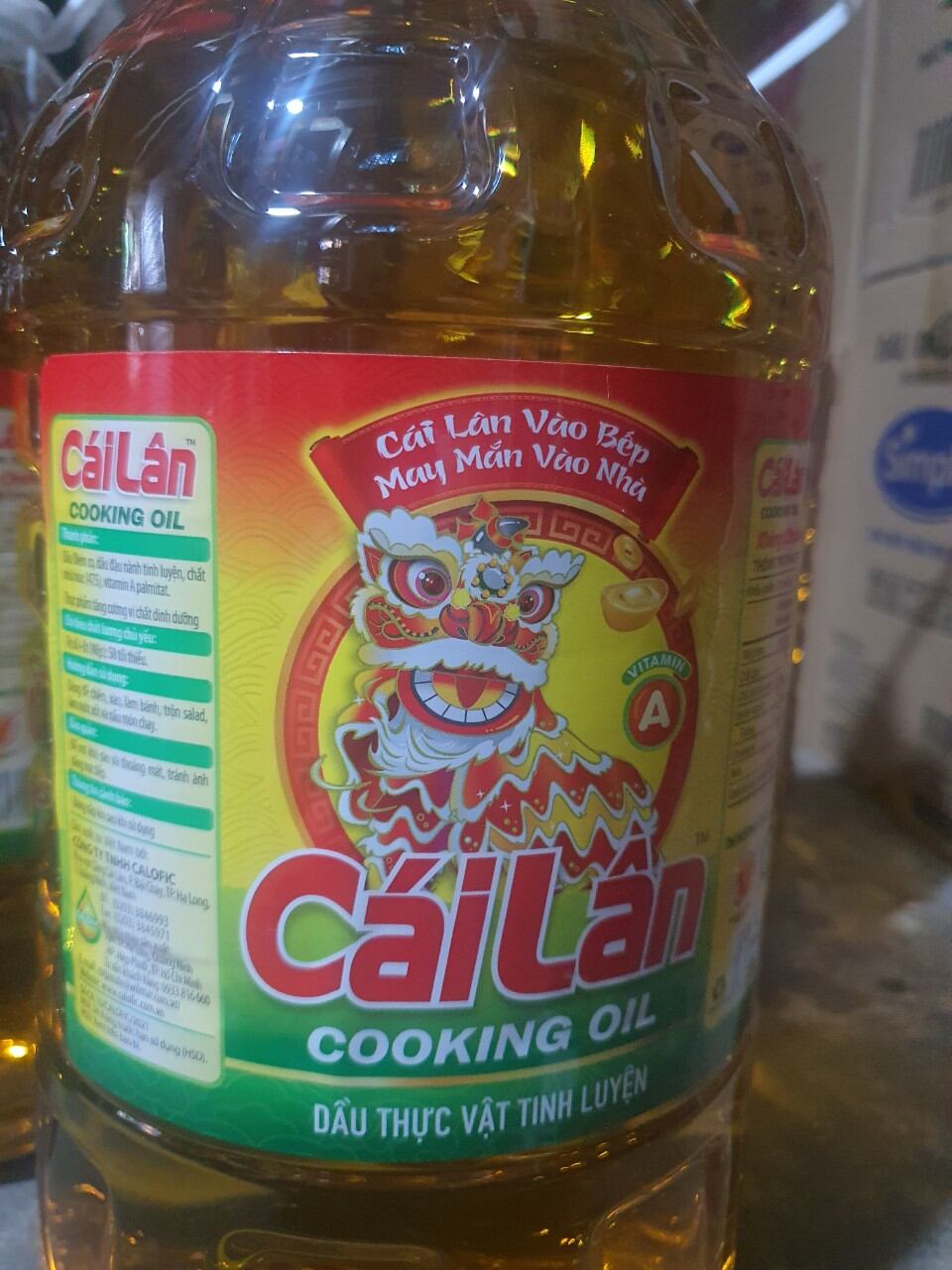 Dầu thực vật Cái Lân 5 lít