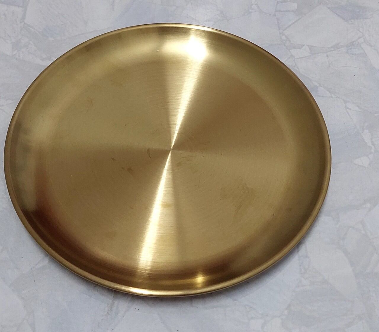 Mâm inox lắc bầu cua siêu dày/dĩa inox lắc bầu cua tạo âm chuẩn