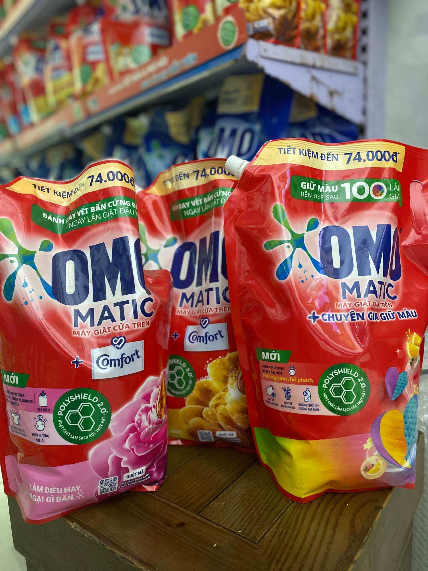 Nước giặt OMO CỬA TRÊN 3,4L
