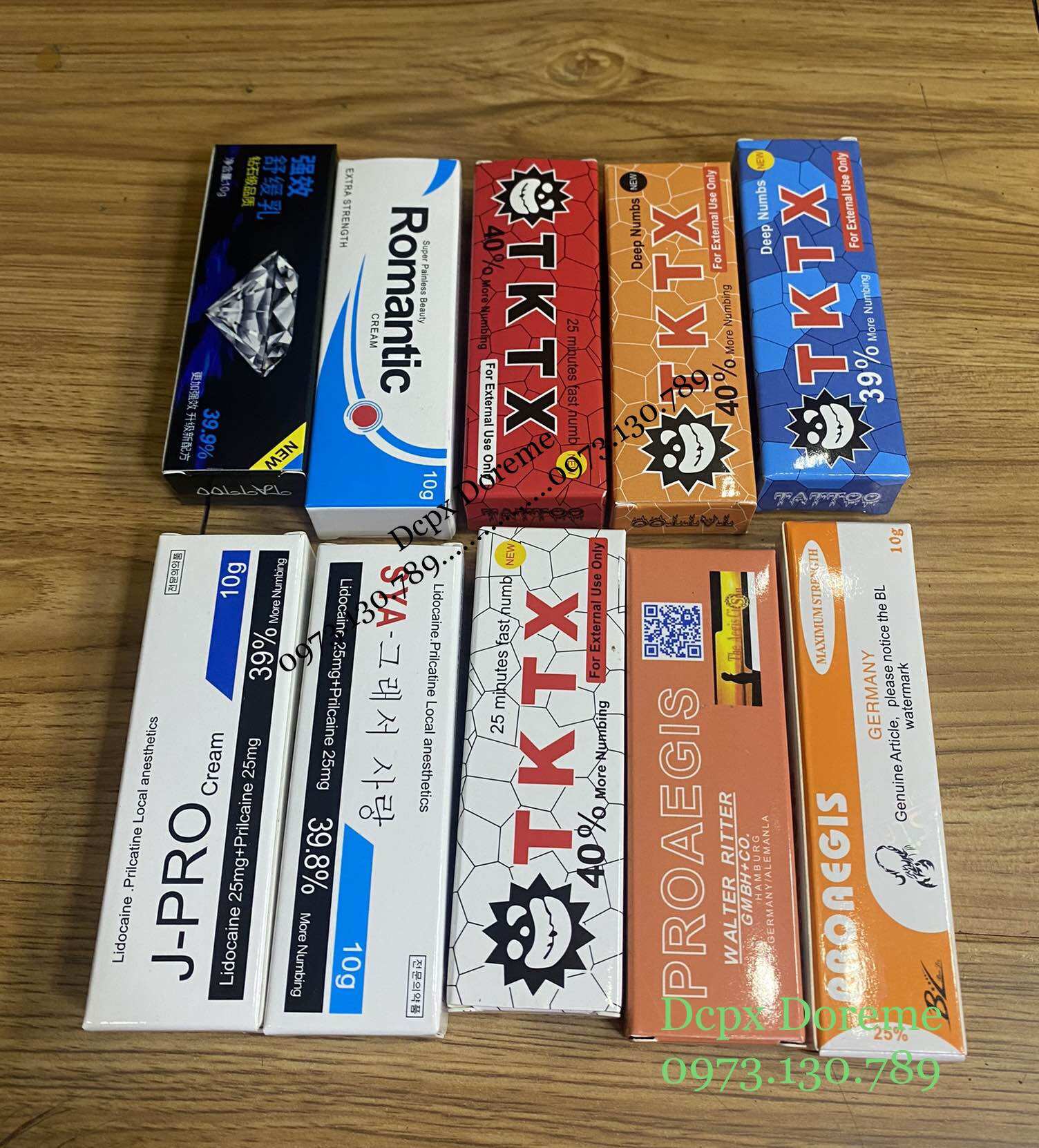 [HCM]Tuýp Kem Bọ Cạp Loại 1 hỗ trợ xăm tattoo /Dcpx Doreme