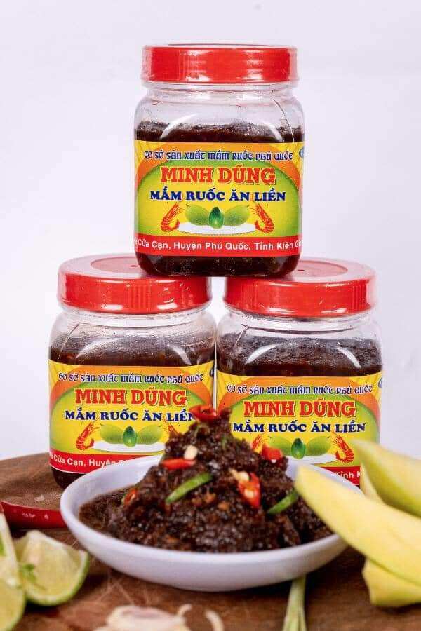 Mắm ruốc ăn liền minh dũng