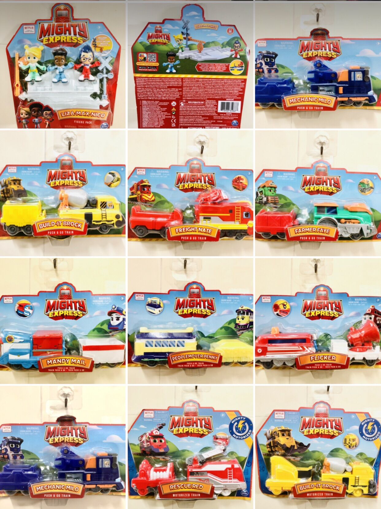 Đồ chơi đoàn tàu Mighty Express