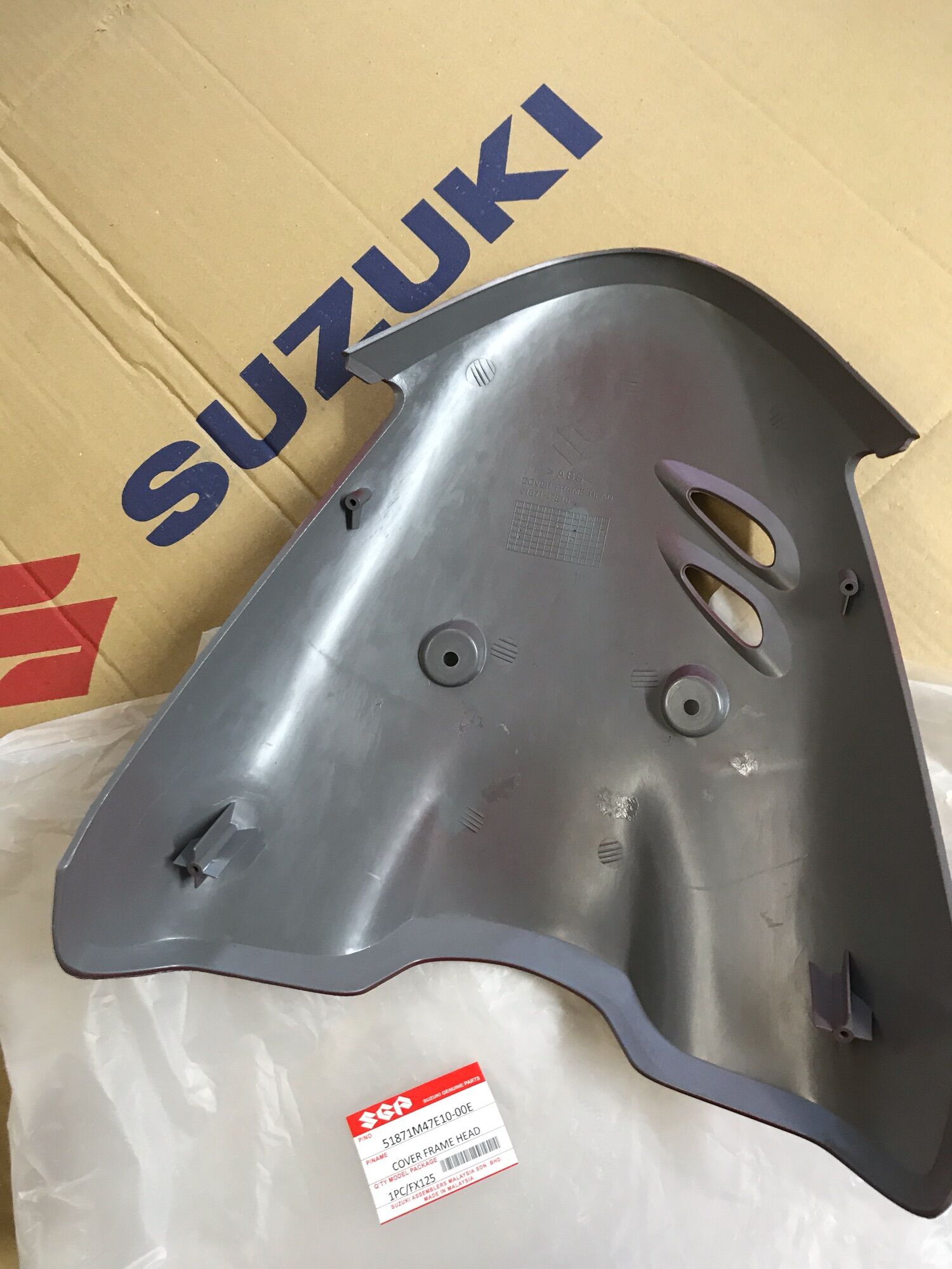 Mặt Nạ Suzuki Fx 125 - Màu Đỏ Đô