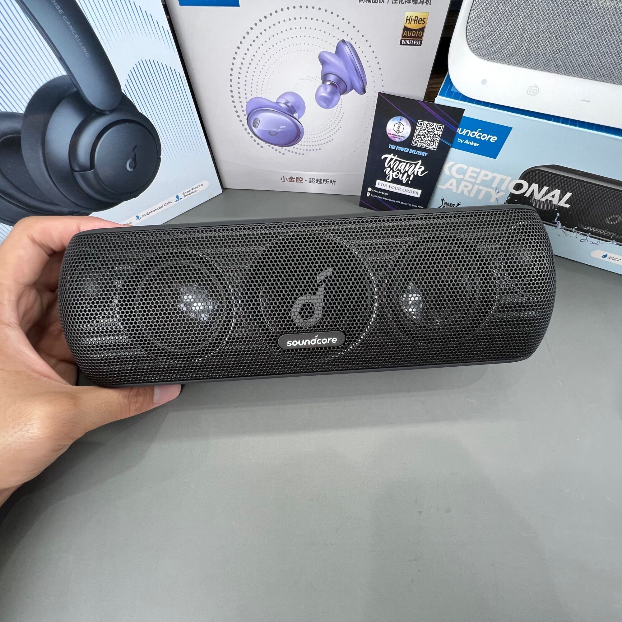 Loa Bluetooth không dây Anker Soundcore Motion+ (Motion Plus) - A3116 30w, chống nước, loa to