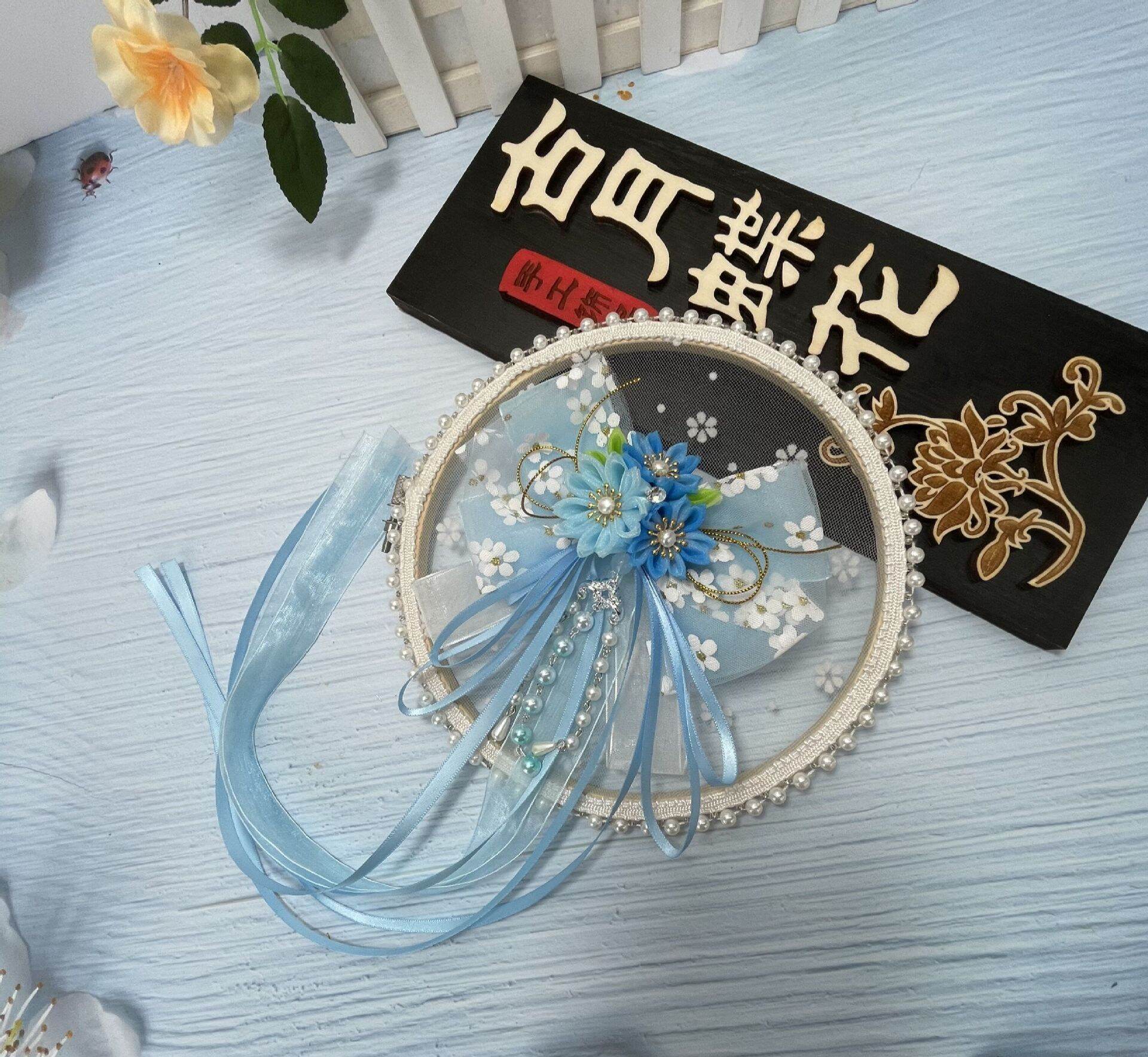 kẹp tóc nơ phong cách cổ trang (hanfu) 01