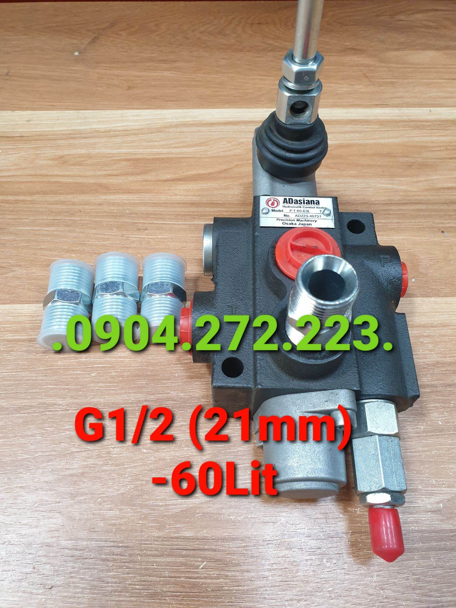 Van Phân Phối Thủy Lực loại 1 Tay Gạt
