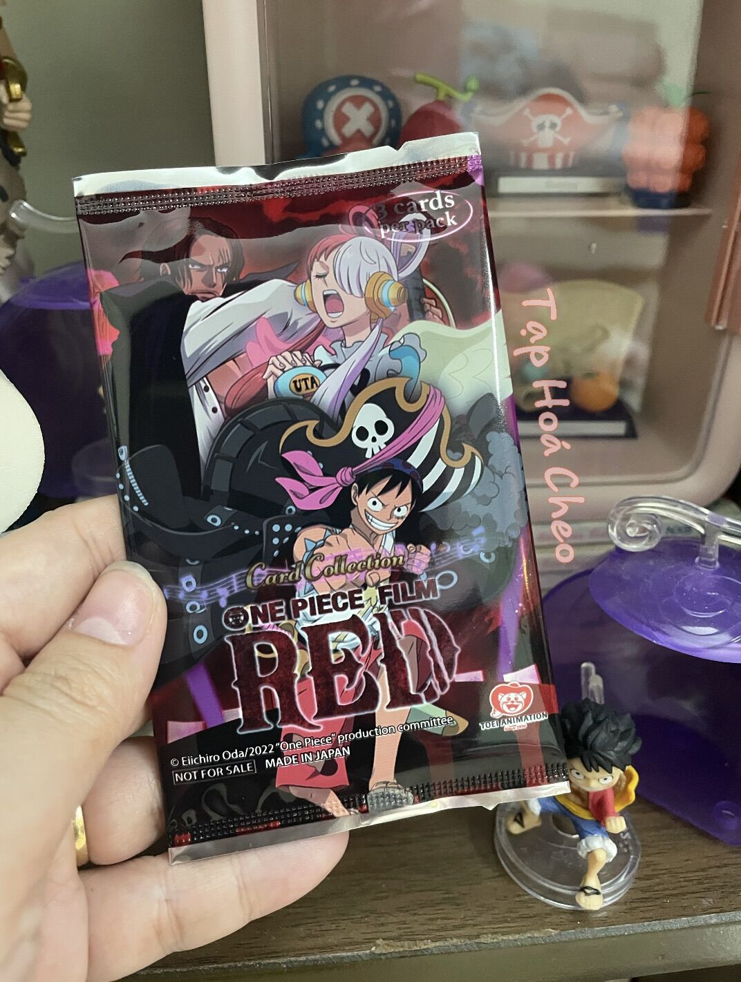 Pack Card One Piece Film Red CGV