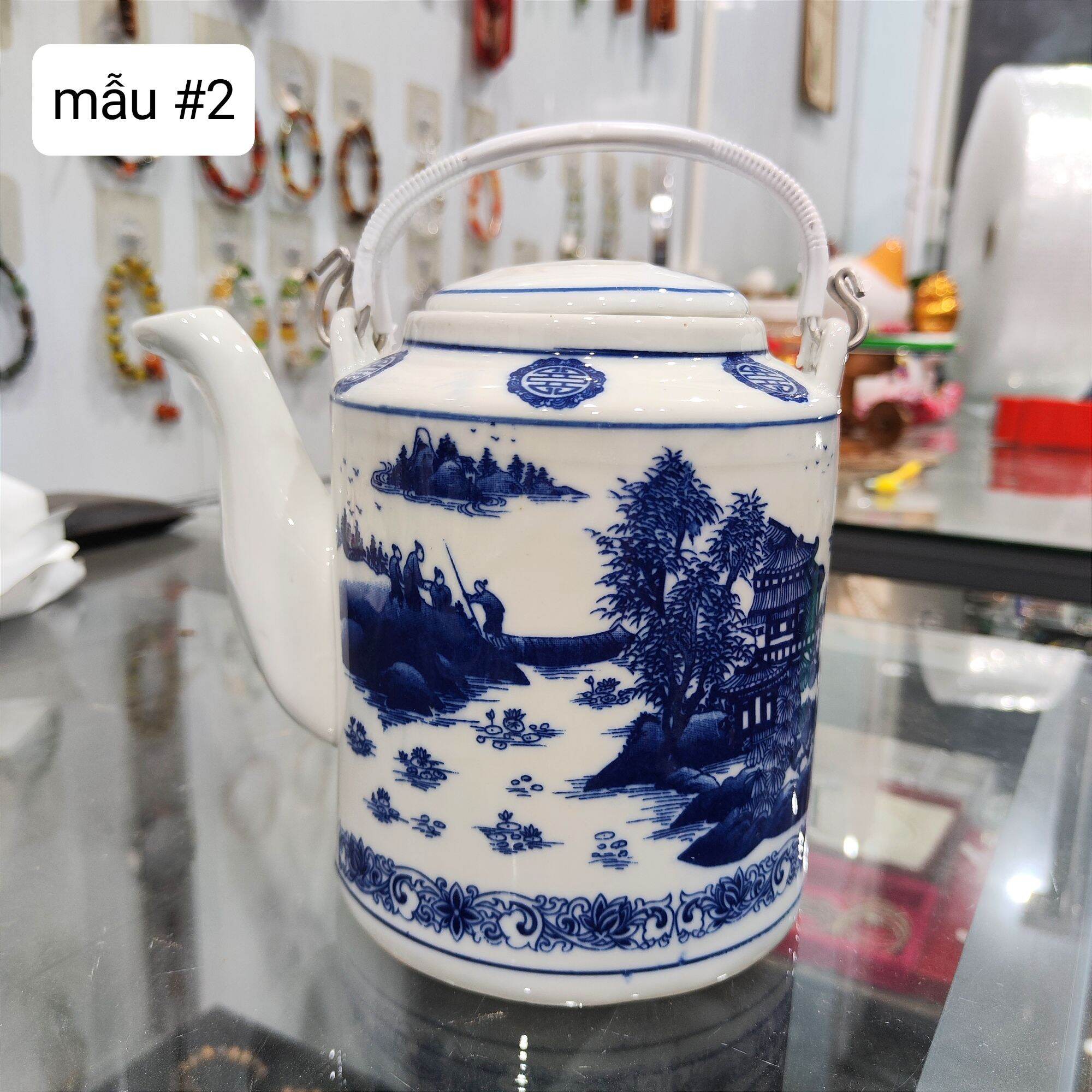 Ấm Tích Bát Tràng 1.5L