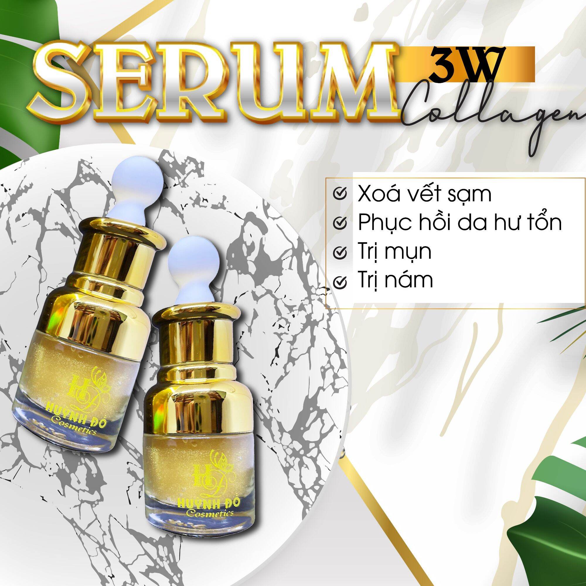 Serum collagen 3w Huỳnh đỗ