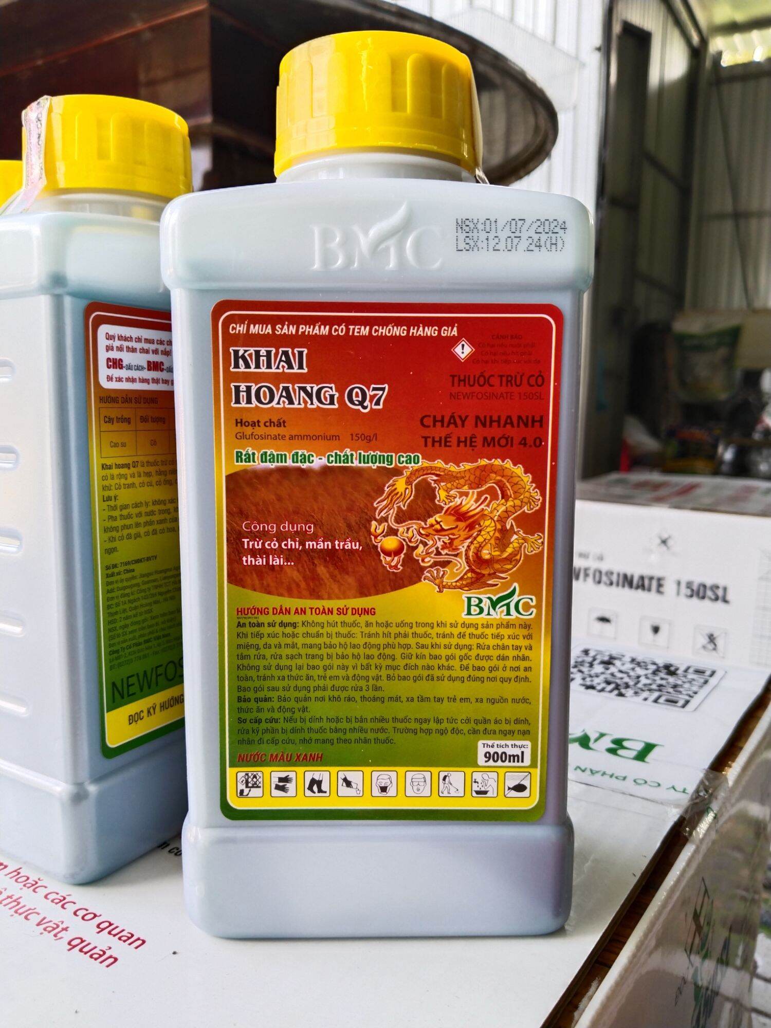 [Free ship]-Khai hoang Q7 chai 900ml