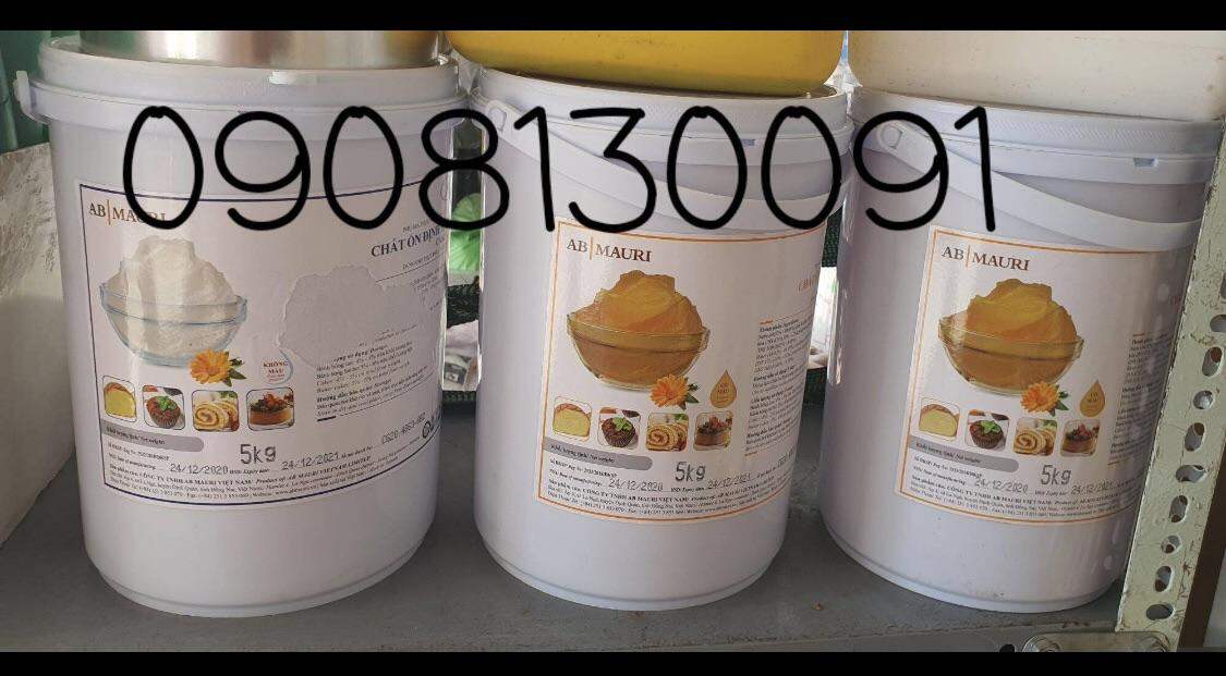 GEL CAKE - CHẤT ỔN ĐỊNH BÁNH BÔNG LAN CÓ MÀU MAURI 5KG (MAURI VN)