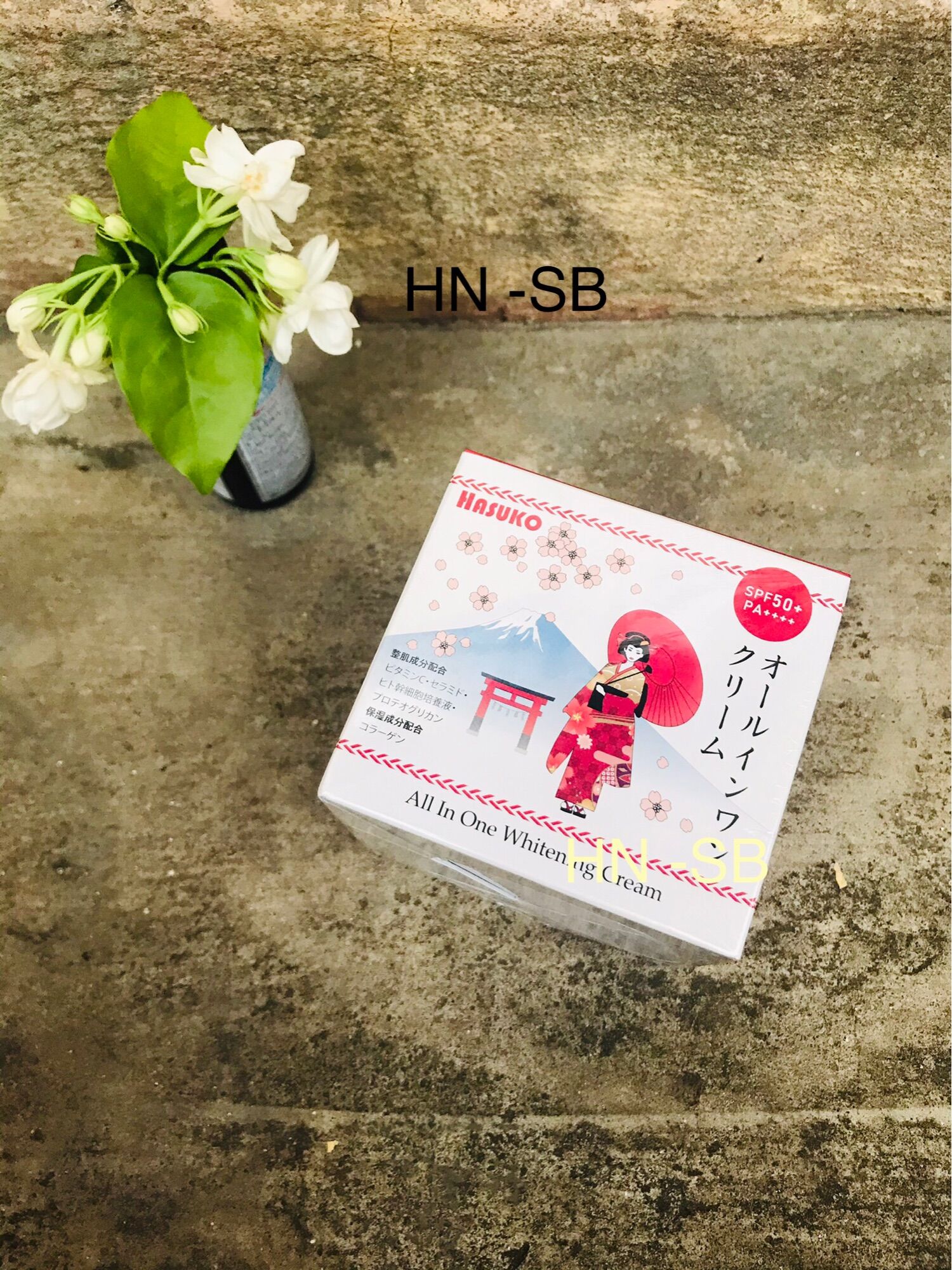 kem ủ trắng Hasuko