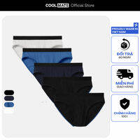 Pack 5 Brief Cotton Coolmate Basics cạp logo Coolmate