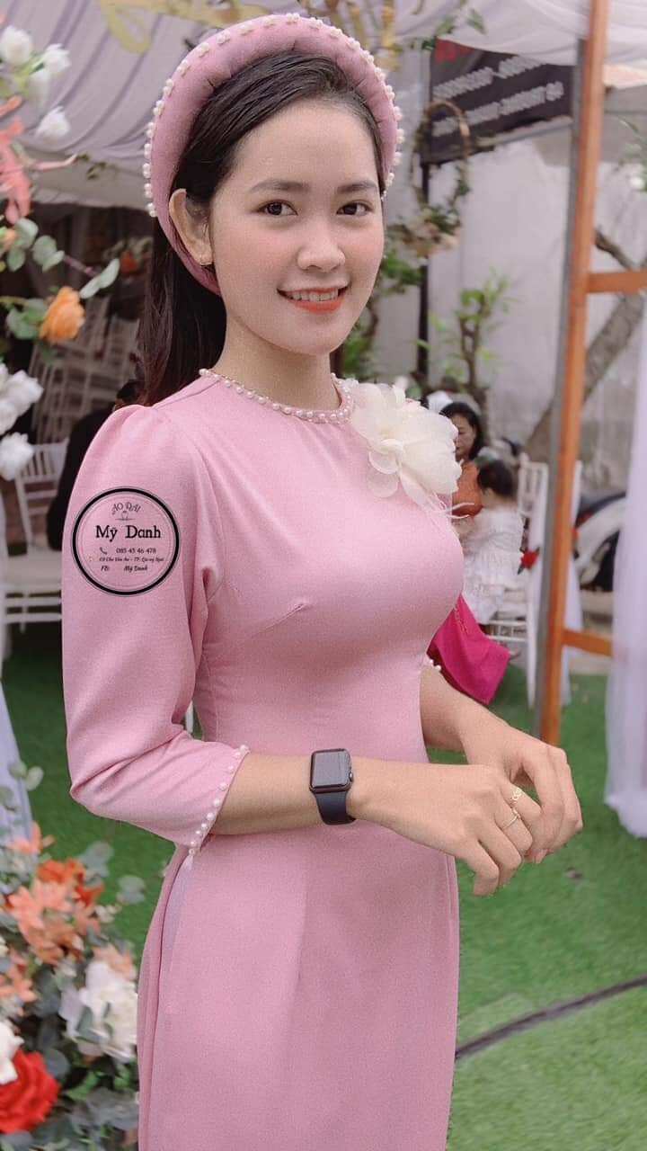 Áo dài bưng quả áo dài bưng mâm Long Mỹ Siêu Rẻ