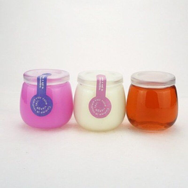 bộ 10hũ sữa chua béo thủy tinh 200ml