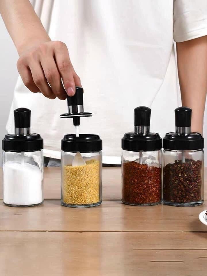 Lọ đựng gia vị thuỷ tinh