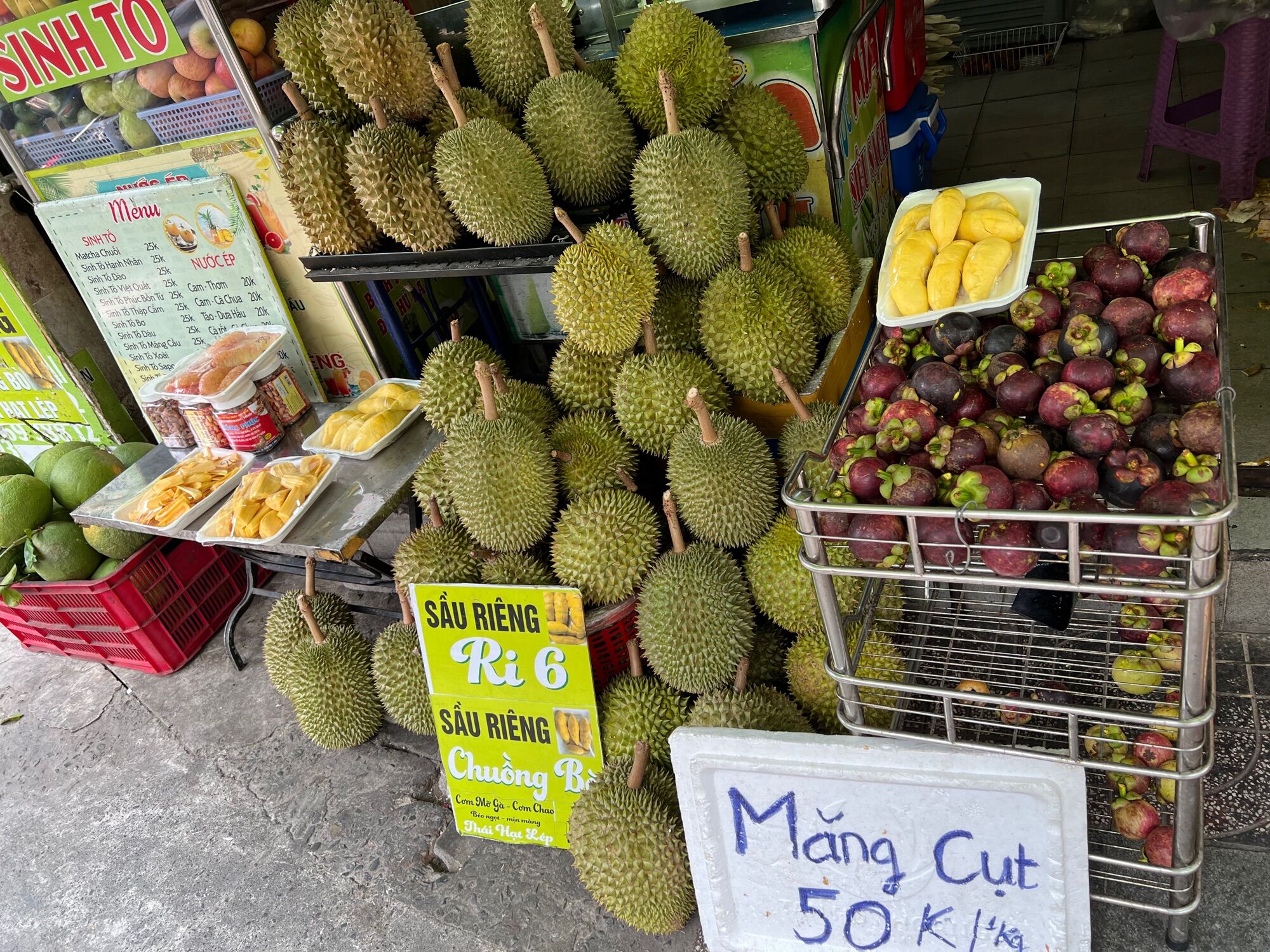 Sầu riêng tách sẳn 05kg 180.000₫
