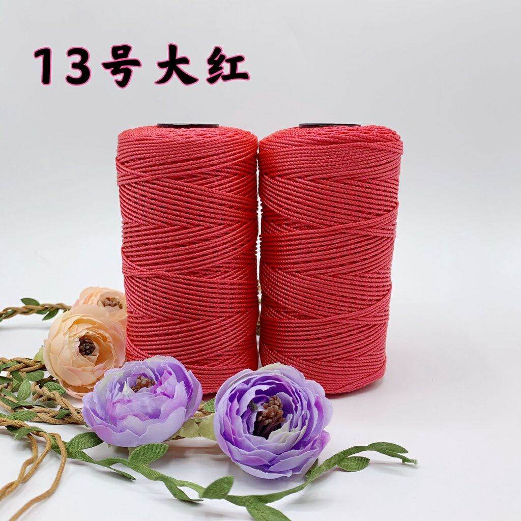 Sợi thô 2mm móc nón, túi ví, giày