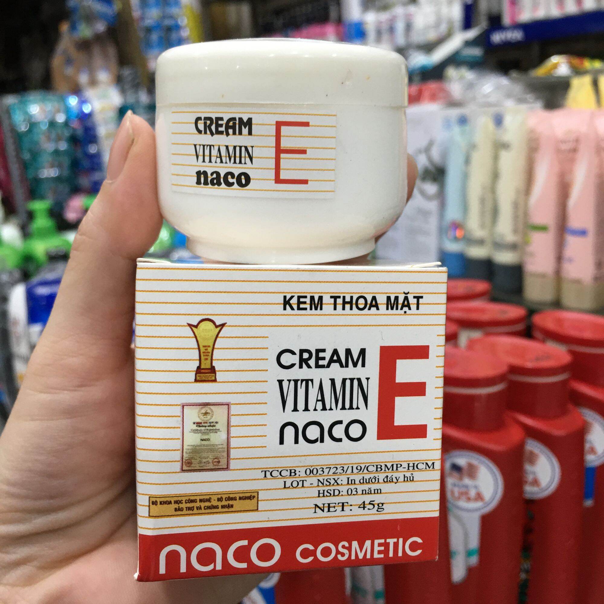Kem Vitamin E Naco 45g