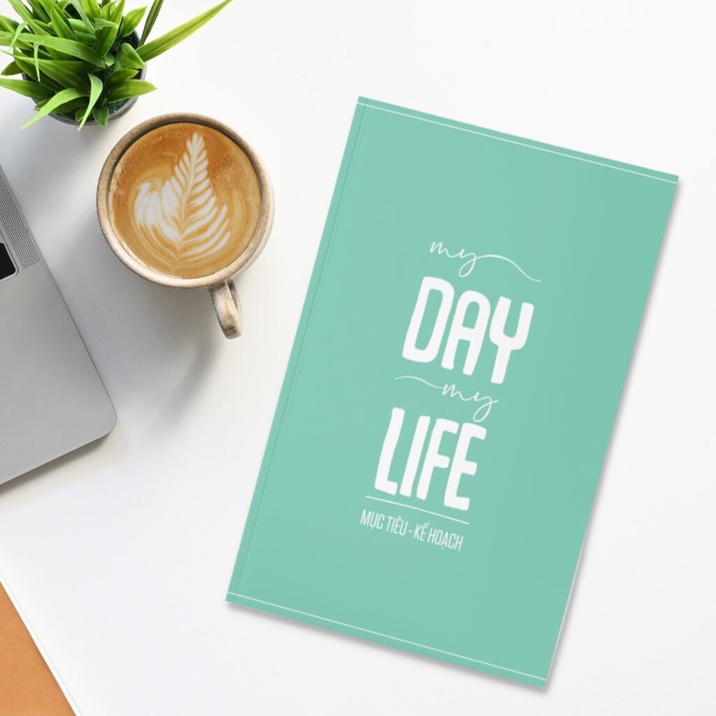 Sổ mục tiêu kế hoạch: my day my life - sổ tay ghi chép công việc giúp phát triển bản thân