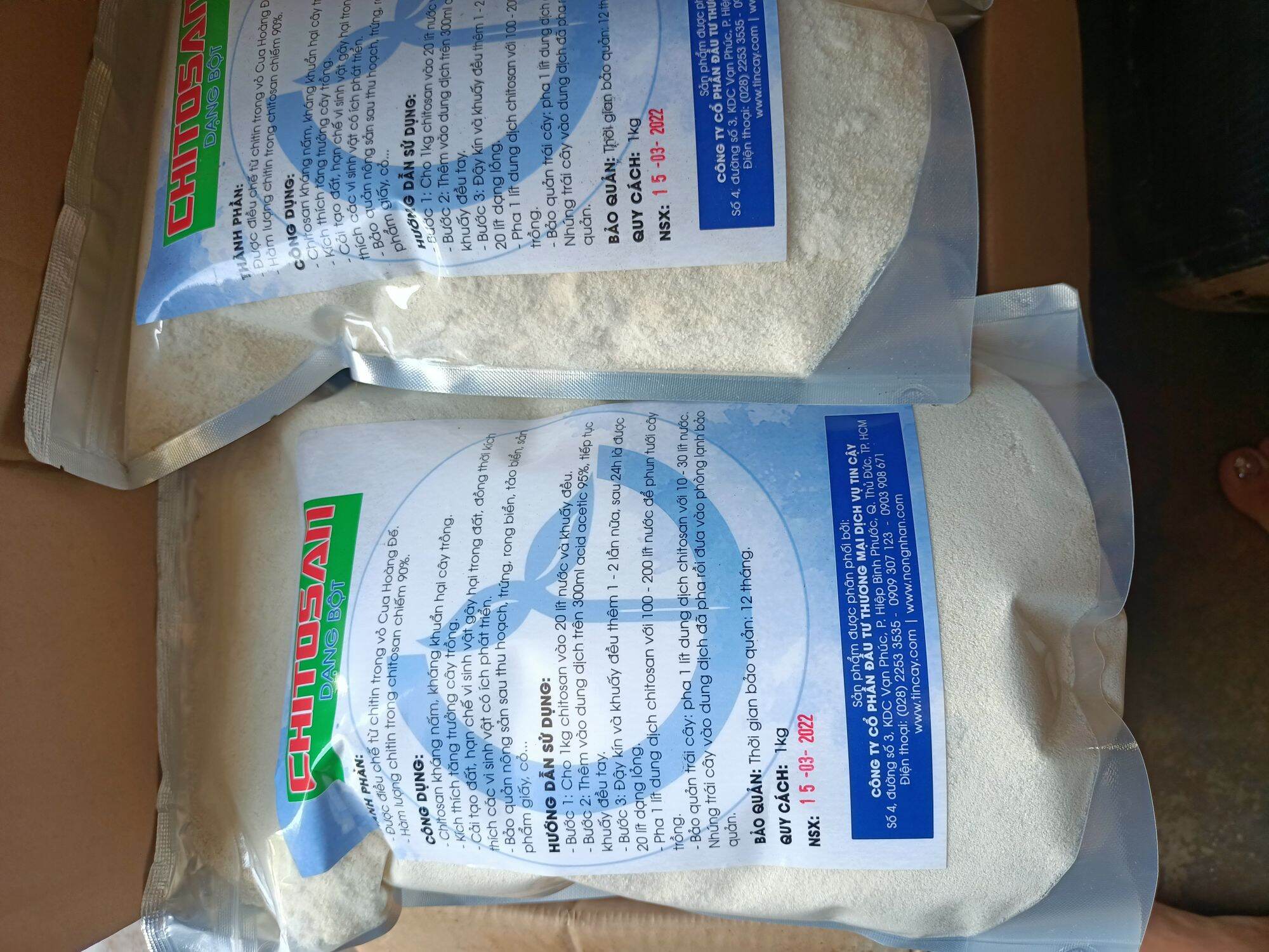 Chitosan dạng bột