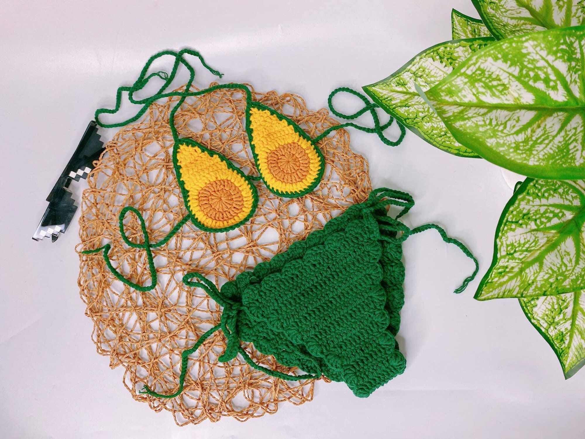 Bikini Handmade đi biển cho bé (mẫu 2)