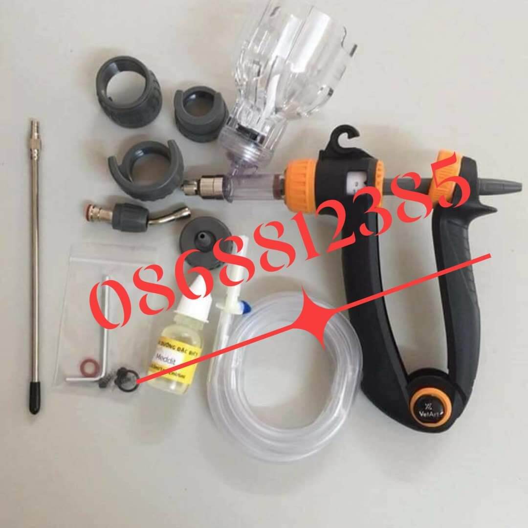 XILANH TỰ ĐỘNG TIÊM LIÊN TỤC VET ART HÀ LAN 0,5cc /1cc/2cc - 0868812385