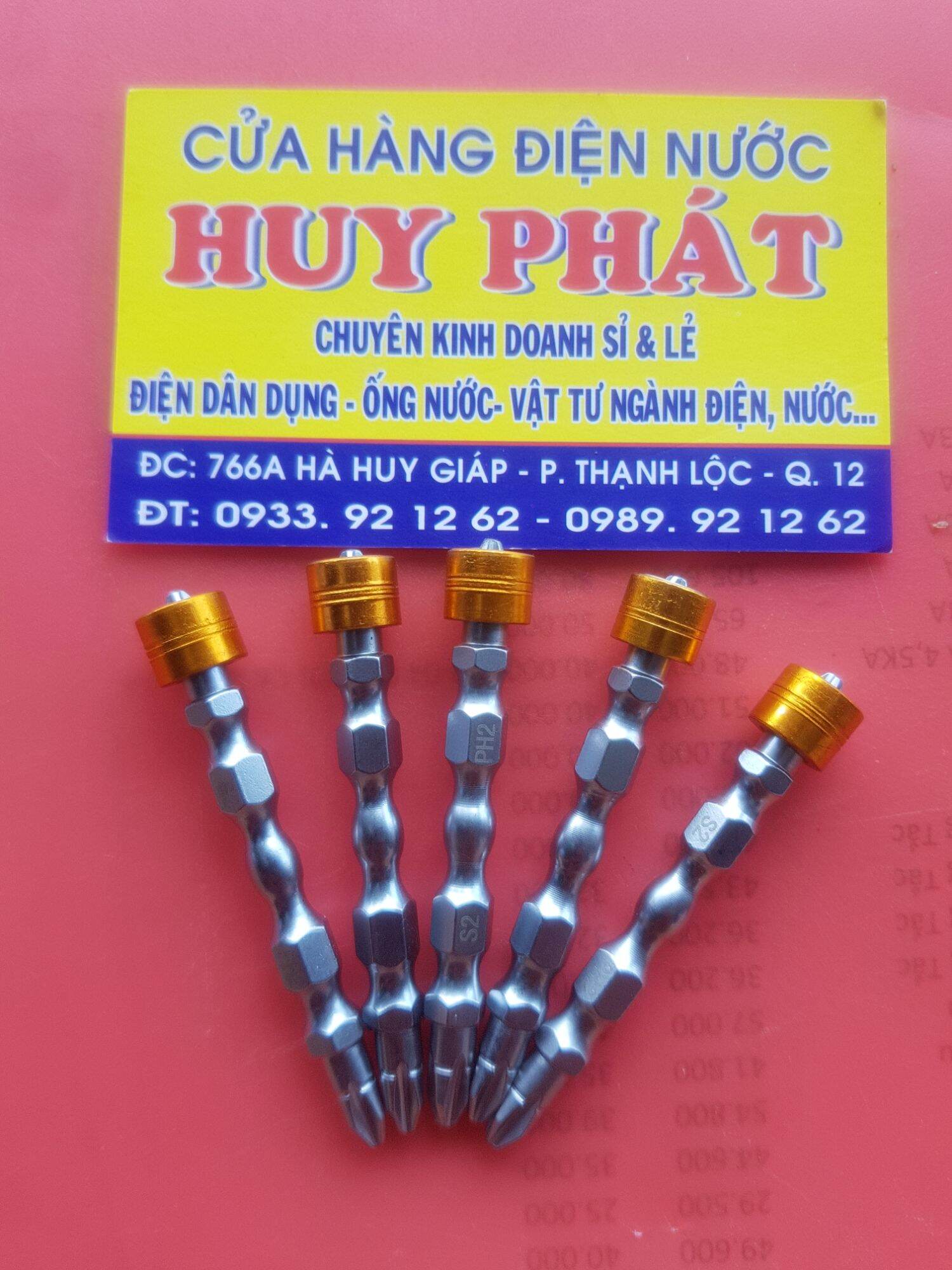 Bộ 5 đầu bắn vít bake 2 đầu