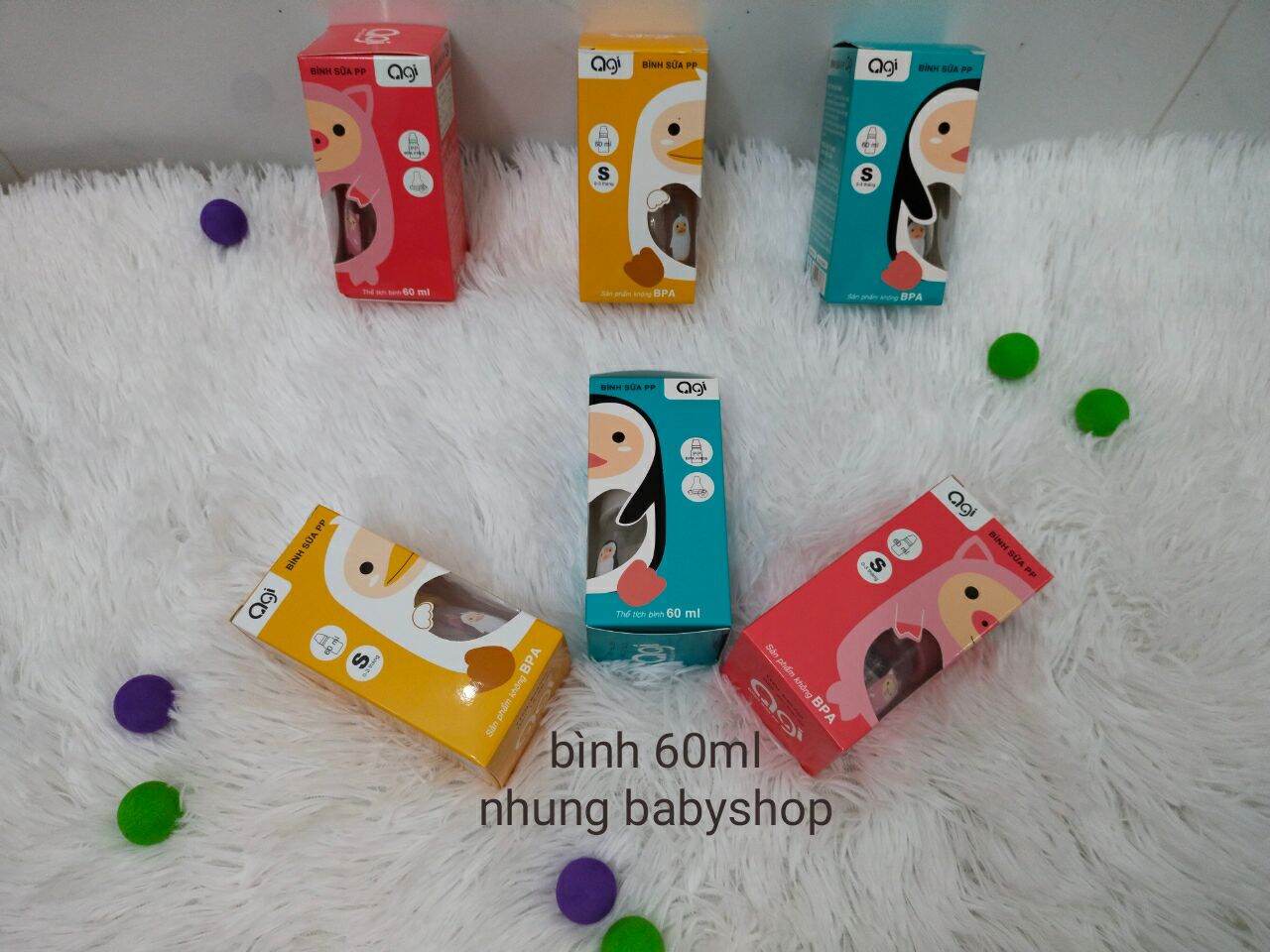 Bình sữa agi 60ml