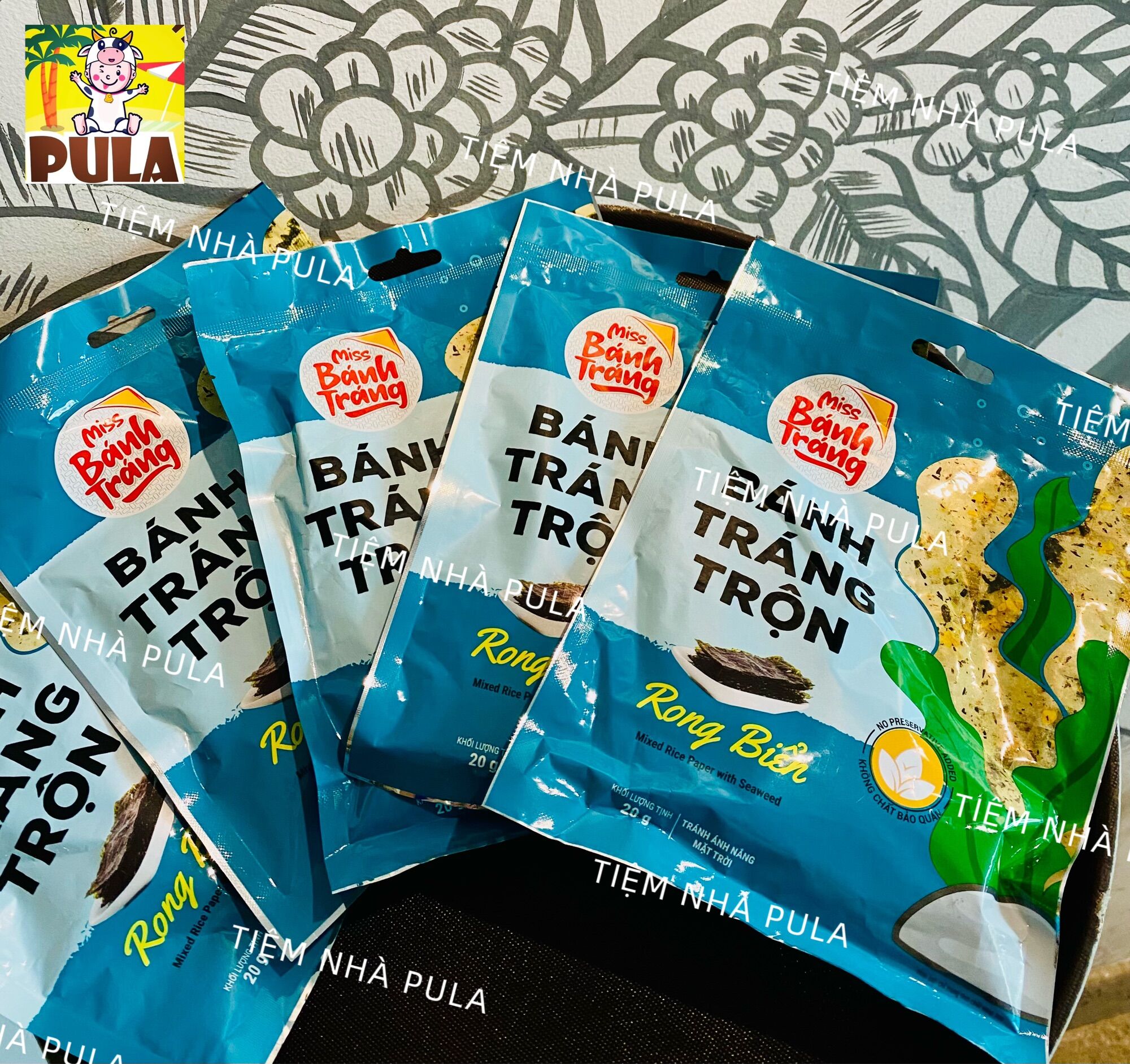BÁNH TRÁNG TRỘN VỊ RONG BIỂN